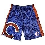 KLEW MLBシカゴ・カブスBigロゴポリエステルショーツ S ブルー