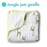 aden + anais (エイデンアンドアネイ) ブランケット 厚手 おくるみ 出産祝い DREAM BLANKET 【並行輸入品】 I Jungle jam giraffe