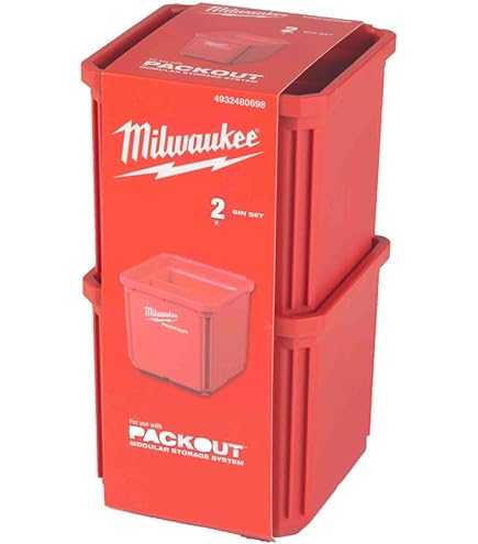 Amazon.co.jp: ミルウォーキー パックアウト コンテナ 10 x 20cm 2個