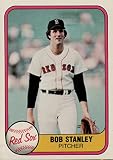 野球MLB 1981 Fleer # 234ボブStanley Red Sox