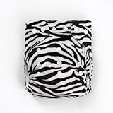 SUNNY BABY ワンサイズ布おむつカバー ゼブラ柄