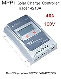 12V / 24V DC入力ソーラーレギュレータ付Epever MPPTソーラー充電コントローラ10A / 20A / 30A / 40A、anancooler (4210A)