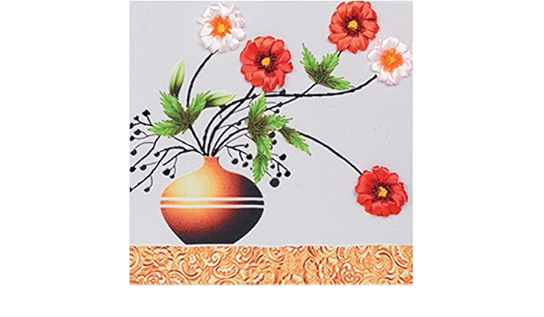 リボン手芸 リボン刺繍 刺しゅうキット インテリア 壁掛け絵 手作り インテリア壁飾り リアル3d 刺しゅう花絵 刺しゅうキット 通販 Amazon