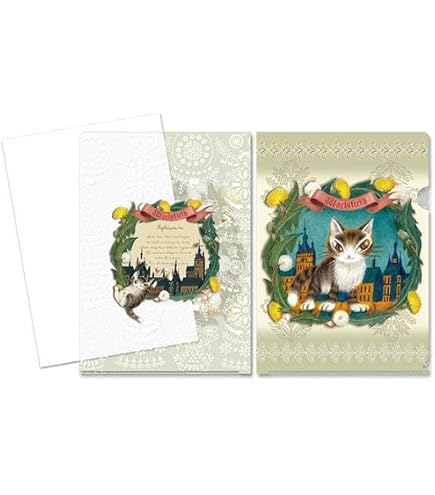 Amazon | 猫のダヤン 3ポケA5ファイル うんのいいねこ | レター