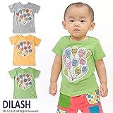 (ディラッシュ)DILASH 盛夏'15 風船柄半袖Tシャツ 120 イエロー