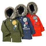 【アウトレット】Bobson コート (80～130cm) キムラタンの子供服 カーキ 80 ( 77260x77760-154 )