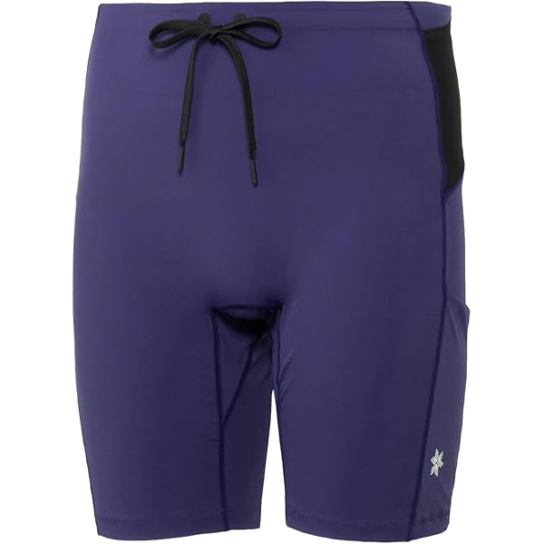 Amazon | [Goldwin] Smooth High Rise Half Leggings BLUE SLATE 1