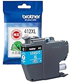 プリンター・複合機 brother LC412XL-4PK インクのチップス LC412XL 大容量 ブラザー プリンターインク