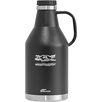 Amazon.co.jp: FIELDOOR 炭酸ボトル グラウラー グロウラー アイス