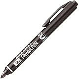 ぺんてる ノック式油性マーカー ハンディS PentelPEN 細字 黒 10本 NXS15-AP