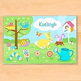 Olive Kids Personalized Spring Time Placemat by Olive Kids
