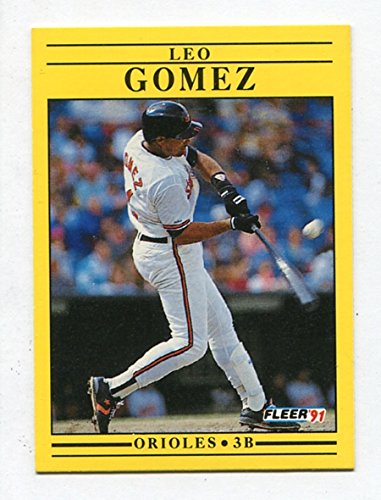 Leo Gomez - 1991 Fleer #472 - 来日外国人(中日) レオ・ゴメス