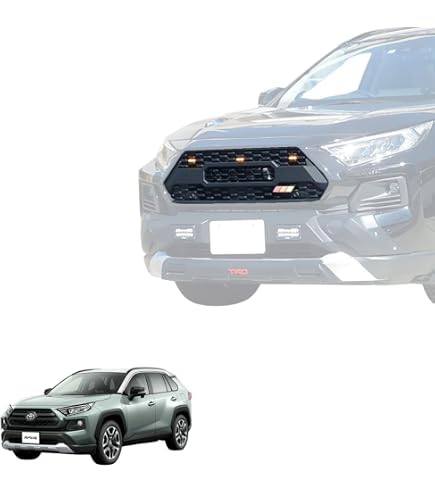 Amazon | Bomely グリル トヨタ Rav4 メッシュグリル フロントグリル