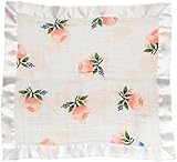 Little Unicorn Cotton Muslin Security Blanket - Watercolor Rose by Little Unicorn