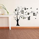 Photo Frame Tree Family Picture Wall Sticker For Home Decor (Usa)