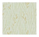 York Wallcoverings FV2161SMP Artistry Vertical Leaf 8-Inch x 10-Inch Wallpaper Memo Sample, Aqua Blu