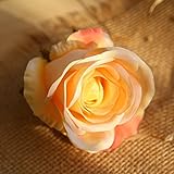 hjuns-Wu全５色選ぶ　 情熱や美しさ造花　人工植物　豪華なアレンジ　枯れない花　人工ローズフラワー　パーティー　店舗装飾　ブーケ　フローラル　飾り物　撮影　小道具 - Light Pink