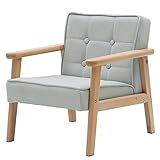 ルームアンドホーム キッズファブリック 1人ソファ グリーン 30 X 50 X 20cm