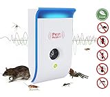 【1個入り】 ネズミ駆除！ アップグレード版三代目 超音波害虫駆除器 ネズミ撃退器 コンセント式 360°シャットアウ 180平方メートル広範囲 ねずみ超音波撃退機 害虫駆除装置 ネズミやゴキブリ害虫