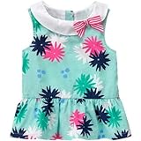 ジンボリー GYMBOREE/ ギンガムフローラルトップ グラスグリーン トップス半袖Tシャツ 12～18ヶ月【並行輸入】