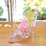 [florence du]フレグランスフラワーソープ カーネーションハイヒール ピンク プレゼント ギフト 母の日 贈り物 ガラスの靴