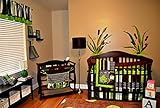 DK Leigh Nursery Crib Bedding Set, Frog, 10 Count, Green/Brown/Lime Green/White by DK LEIGH [並行輸入品]