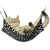 YideaHome ペット ハンモック 猫 小型犬 簡単設置 猫 小動物 用 ハンモック キャット ふかふか 猫 用 ハンモック ゆらり ゆらゆら ゆっくり おやすみ