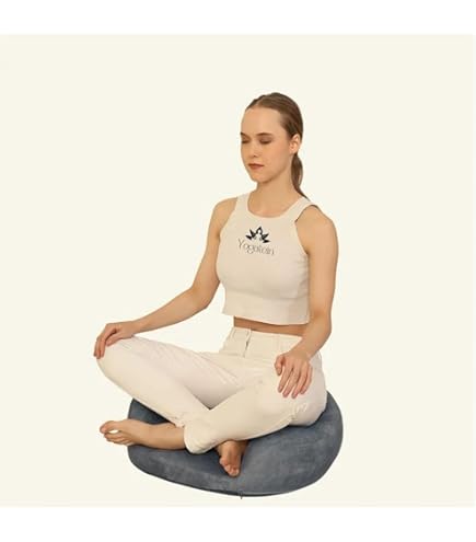 【286】Yogatein 瞑想用エアクッション - 脚のしびれはもうありません 51pYV5I-NgL._AC_UL495_SR435,