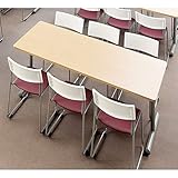 ミーティングテーブル　MTS　角形・幅1800×奥行き900mm カラー:オーク