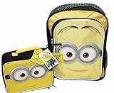 Despicable Me Minions 16 inch Backpack with Lunch Box [並行輸入品]