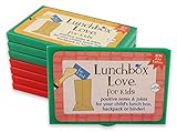 Lunchbox Love Notes for Kids with all JOKES by Say Please. 96 positive lunch notes & fun jokes for y