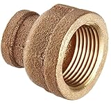 Everflow Supplies BRRC1120-NL 1-1/2 X 1/2-Inch Brass Reducing Coupling, Lead Free by Everflow Suppli
