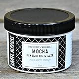 RealミルクペイントモカFinishing glaze-8オンス