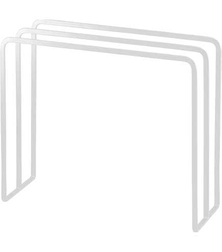 Yamazaki 2747 Tower Kitchen Towel Hanger Wide, Black, Steel, 30 x 6.5 x 8 cm