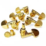 GOTOH SG301 MG 20 GG L3 R3 ゴールド マグナムロック 両側タイプ ギター ペグ 6個セット 【Ebiオリジナルピック付】