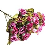 litetao 2017ファッション人工フェイク花シルクバラ花柄インテリア/アウトドア/フェスティバルギフト/ガーデンウォールデコレーション/ブライダルブーケウェディングパーティーホーム装飾