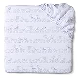CircoR Two By Two Woven Fitted Crib Sheet [並行輸入品]