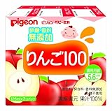 ピジョン ベビー飲料りんご100 125ml3本パック×4個