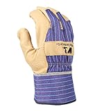 Wells Lamont3300XLMens Grain Pigskin Leather Work Glove-XL PIGSKIN PALM GLOVE (並行輸入品)