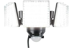 大進（ DAISHIN ) ＬＥＤ センサーライト ３灯式 DLA-7T300 本体: 奥行24cm 高さ13.5cm 幅16cm