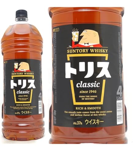 Amazon.co.jp: サントリー・トリスウイスキー・エクストラ・業務用・4L