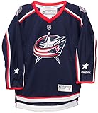 リーボックColumbus Blue Jackets Kids ( 4 / 7 )レプリカホームジャージー ブルー