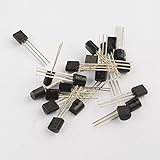 Newone 電子部品バッグ 400個 常用 20種類 各値20個入 り バイポーラ汎用小信号トランジスタ TO-92 NPN PNP キット セット 2N5551 S8050 S8550