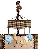 Baby Sam Mad About Plaid in Mobile Bedding Accessory, Blue [並行輸入品]