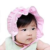 Creazy ®新生児赤ちゃんGirl Boy Summer Sun Polka Dotsビーニー帽子キャップ2 – 12ヶ月 カラー: ピンク