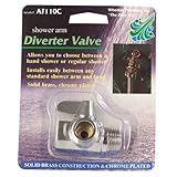 Whedon製品af110 Cクロムメッキソリッド真鍮、レバースタイル、シャワーアーム切替弁by Whedon製品