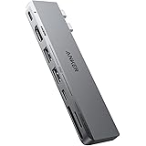 Anker 547 USB-C ハブ (7-in-2, for MacBook) Thunderbolt 4 100W USB PD対応 4K HDMIポート microSD & SDカードスロット 5Gbps USB-Cポート USB-Aポート搭載