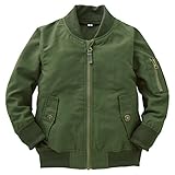 西松屋 [EFD] MA-1風カーキブルゾン 【100cm・110cm・120cm】　120