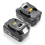 LENOGE マキタ MAKITA BL1830 互換 バッテリー 18V 4Ah [二個セット] ｍａｋｉｔａ A-47896 BL1840 BL1850 BL1860 対応 電動 電池パック 採用