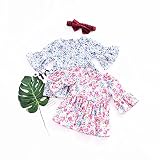 サクララ(Sakulala)子供服 花柄 可愛い 半袖ワンピース ドレス ノースリーブ オシャレ 通園 発表会 旅行 記念日 プレゼント (90-ピンク)